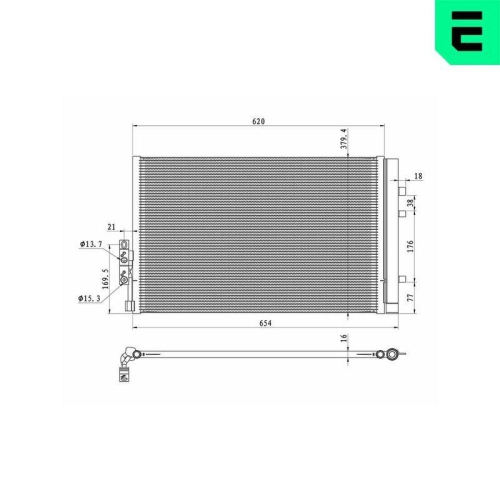 ERA Kondensator, Klimaanlage 667415