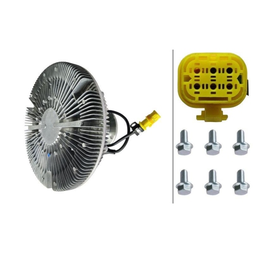 HELLA Kupplung, K&uuml;hlerl&uuml;fter 8MV 366 440-111