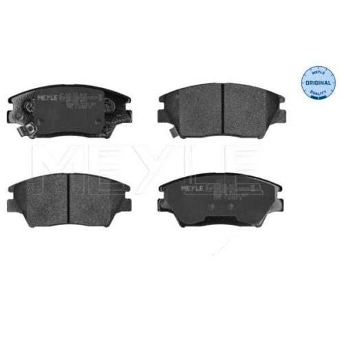 MEYLE Bremsbelagsatz, Scheibenbremse MEYLE-ORIGINAL: True to OE. 025 225 9018