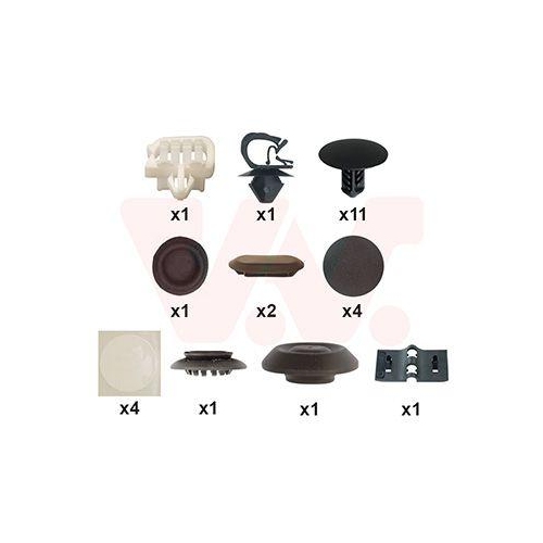 VAN WEZEL Montagesatz, Motorhaube 1518797