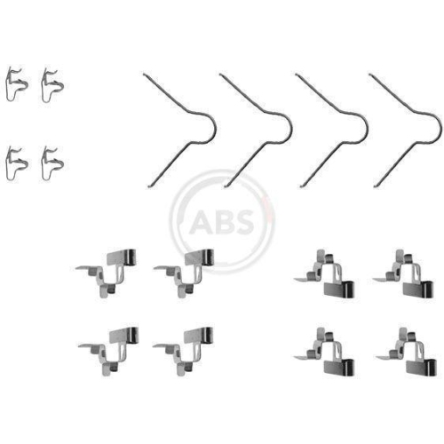 A.B.S. Zubeh&ouml;rsatz, Scheibenbremsbelag 1030Q