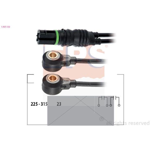 EPS Klopfsensor Made in Italy - OE Equivalent 1.957.132