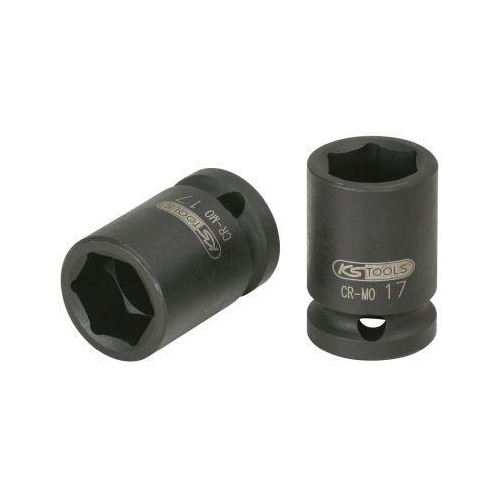 1/2 Zoll Sechskant-Kraft-Stecknuss, kurz, 7/16 Zoll KS TOOLS 515.0041