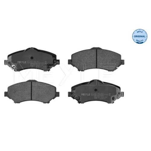 MEYLE Bremsbelagsatz, Scheibenbremse MEYLE-ORIGINAL: True to OE. 025 246 0417