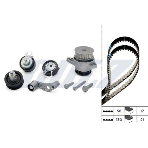 DOLZ Wasserpumpe + Zahnriemensatz