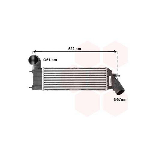 VAN WEZEL Ladeluftk&uuml;hler 40004261