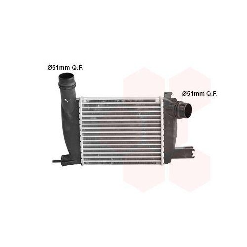 VAN WEZEL Ladeluftk&uuml;hler 43014704