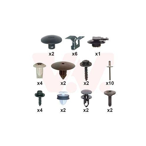 VAN WEZEL Montagesatz, Sto&szlig;f&auml;nger 1528793