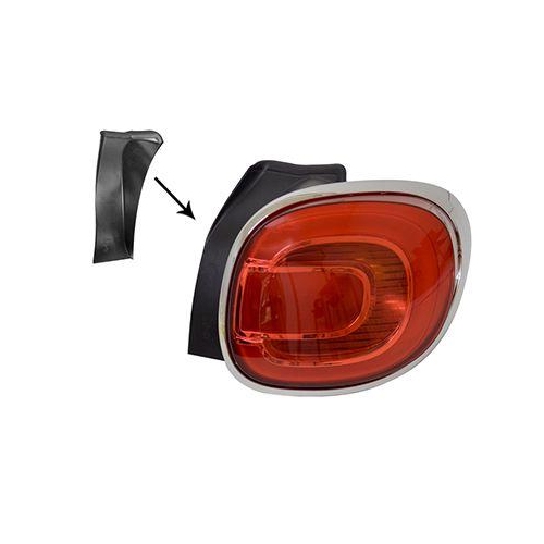 VAN WEZEL Heckleuchte 1609926