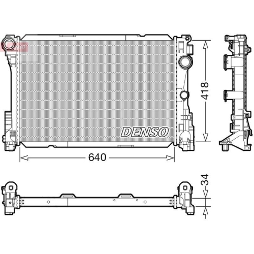 DENSO K&uuml;hler, Motork&uuml;hlung DRM17115