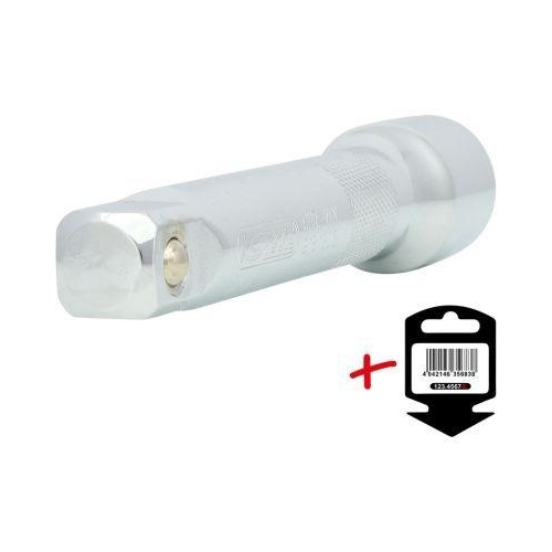 1/2 Zoll CHROMEplus Verl&auml;ngerung, 125mm auf H&auml;nger KS TOOLS 918.1202-E