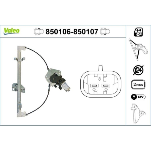 VALEO Fensterheber 850106