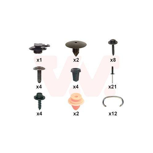 VAN WEZEL Montagesatz, Sto&szlig;f&auml;nger 1528794