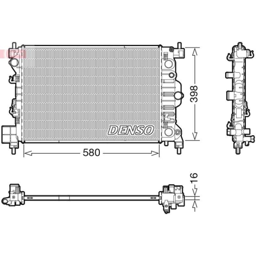 DENSO K&uuml;hler, Motork&uuml;hlung DRM20117