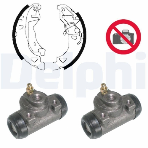 DELPHI Bremsbackensatz KP972
