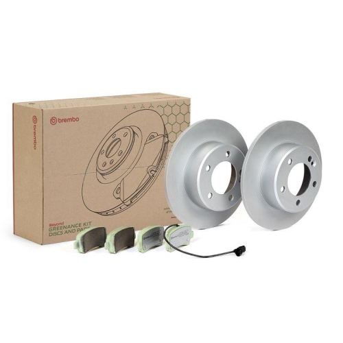 BREMBO Bremsensatz, Scheibenbremse BEYOND LINE - Greenance KT 10 037