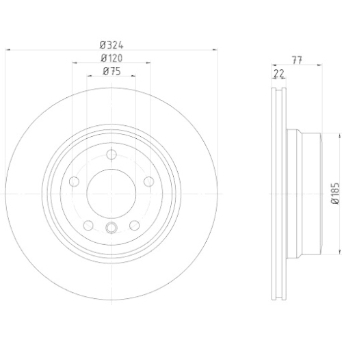 TEXTAR Bremsscheibe PRO 92201903