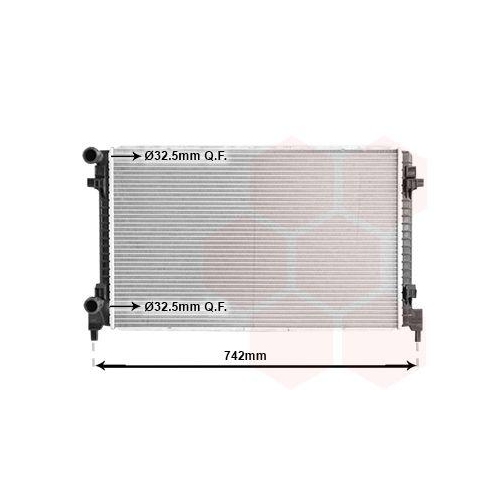 VAN WEZEL K&uuml;hler, Motork&uuml;hlung 58012734