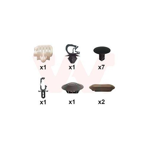 VAN WEZEL Montagesatz, Motorhaube 1528797