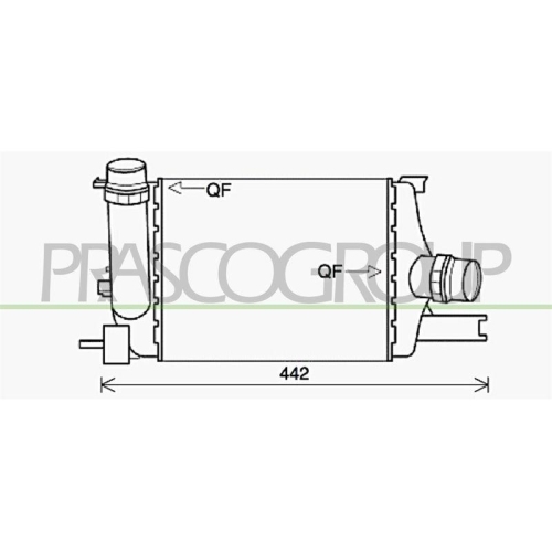 PRASCO Ladeluftk&uuml;hler PrascoSelection DA822N001