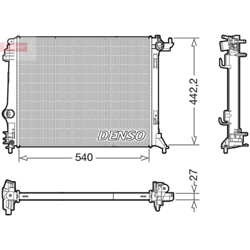 DENSO K&uuml;hler, Motork&uuml;hlung DRM23115
