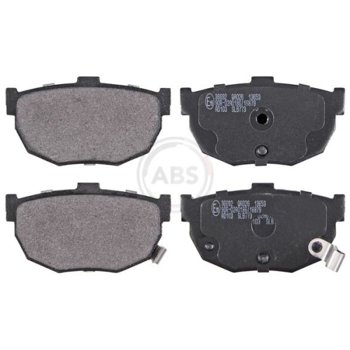 A.B.S. Bremsbelagsatz, Scheibenbremse 36692