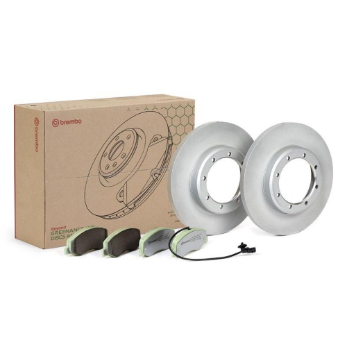 BREMBO Bremsensatz, Scheibenbremse BEYOND LINE - Greenance KT 10 038