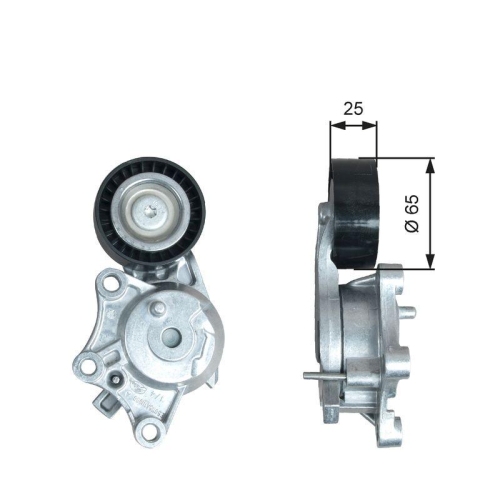 GATES Riemenspanner, Keilrippenriemen DriveAlign&trade; T39378