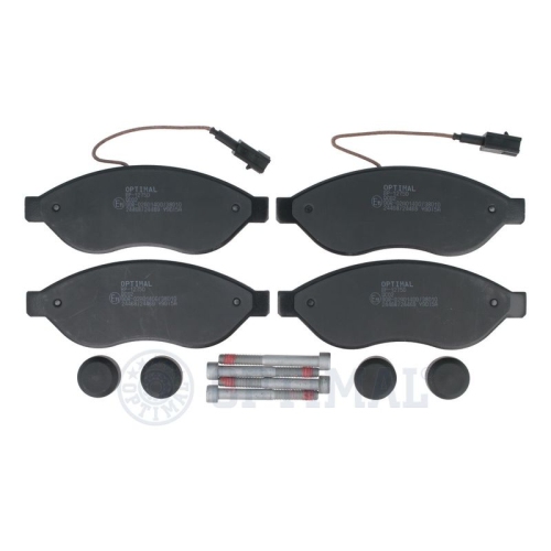 OPTIMAL Bremsbelagsatz, Scheibenbremse BP-12750