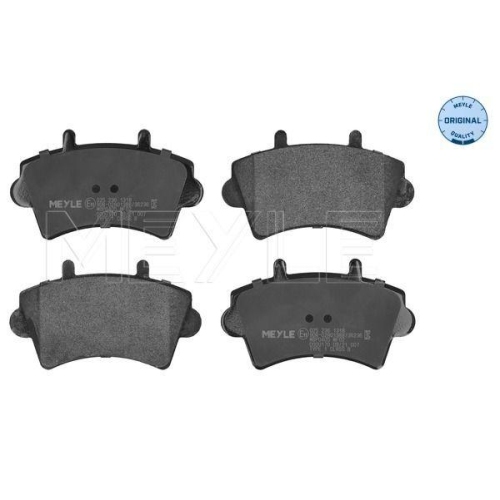 MEYLE Bremsbelagsatz, Scheibenbremse MEYLE-ORIGINAL: True to OE. 025 236 1318