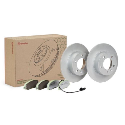 BREMBO Bremsensatz, Scheibenbremse BEYOND LINE - Greenance KT 10 035