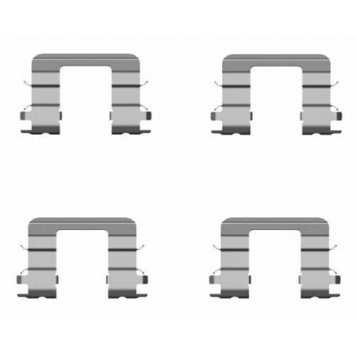 HELLA Zubeh&ouml;rsatz, Scheibenbremsbelag 8DZ 355 204-131