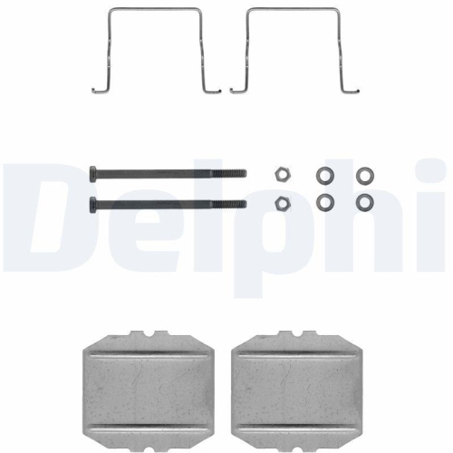 DELPHI Zubeh&ouml;rsatz, Scheibenbremsbelag LX0122