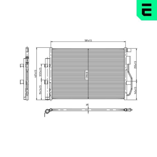 ERA Kondensator, Klimaanlage 667480