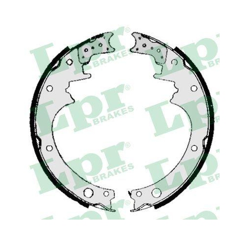 LPR Bremsbackensatz 05200