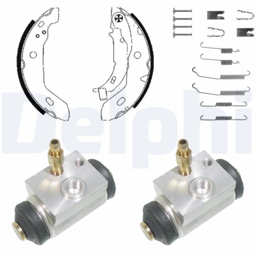 DELPHI Bremsbackensatz KP983