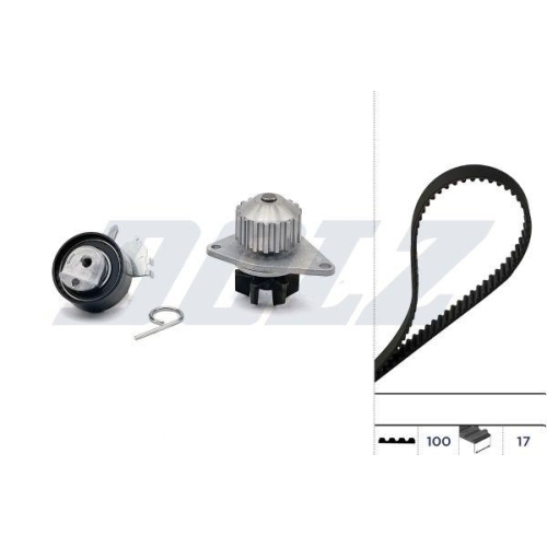 DOLZ Wasserpumpe + Zahnriemensatz