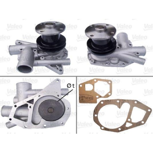 VALEO Wasserpumpe, Motork&uuml;hlung 506341