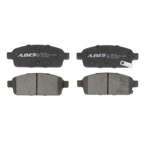 ABE Bremsbelagsatz, Scheibenbremse C2X014ABE