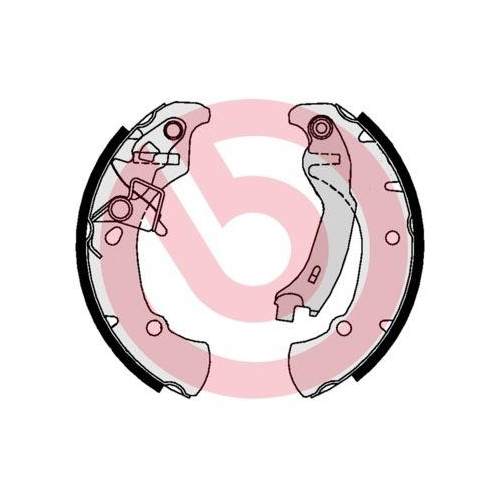 BREMBO Bremsbackensatz ESSENTIAL LINE S 16 516