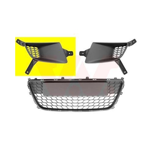 VAN WEZEL L&uuml;ftungsgitter, Sto&szlig;f&auml;nger 8207592