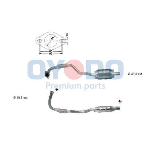Oyodo Katalysator 10N0158-OYO