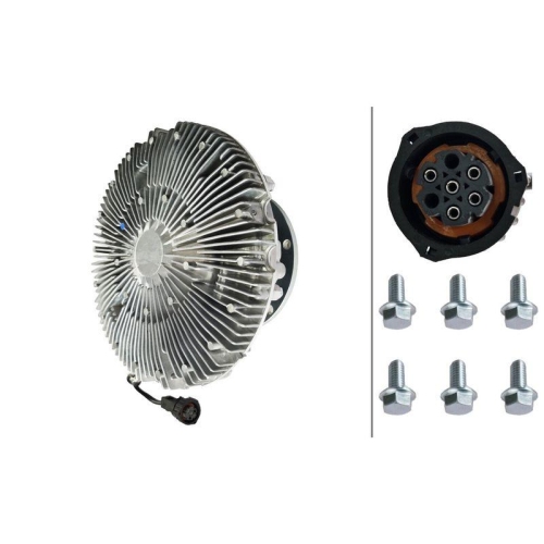 HELLA Kupplung, K&uuml;hlerl&uuml;fter 8MV 366 440-081