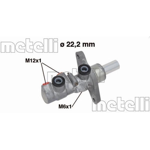 METELLI Hauptbremszylinder 05-0743