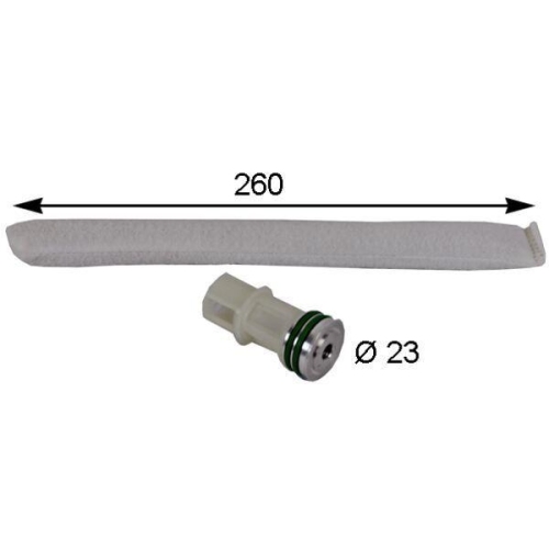 MAHLE Trockner, Klimaanlage BEHR AD 88 000S