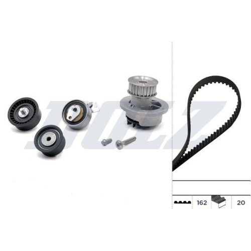 DOLZ Wasserpumpe + Zahnriemensatz