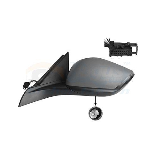 VAN WEZEL Au&szlig;enspiegel * HAGUS * 4093817