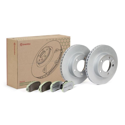 BREMBO Bremsensatz, Scheibenbremse BEYOND LINE - Greenance KT 10 034