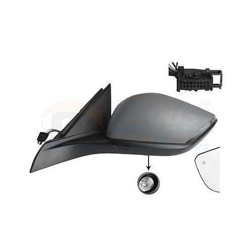 VAN WEZEL Au&szlig;enspiegel * HAGUS * 4093827