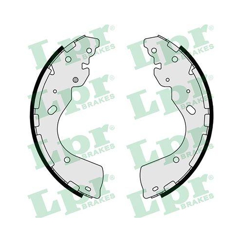 LPR Bremsbackensatz 01073